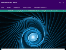 Tablet Screenshot of bioenergeticspress.com